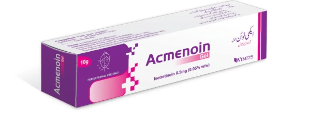 Acmenoin Gel (Isotretinoin.......................0.05% w/w) – Wimits Pharmaceuticals
