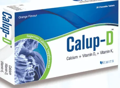 Calup-D Tab (Chewable) (Calcium) strip pack – WIMITS Pharmaceuticals
