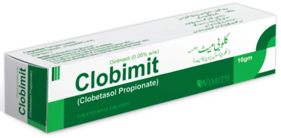 Clobimit Ointment (Clobetasol Propionate..........0.05% w/w) – Wimits Pharmaceuticals