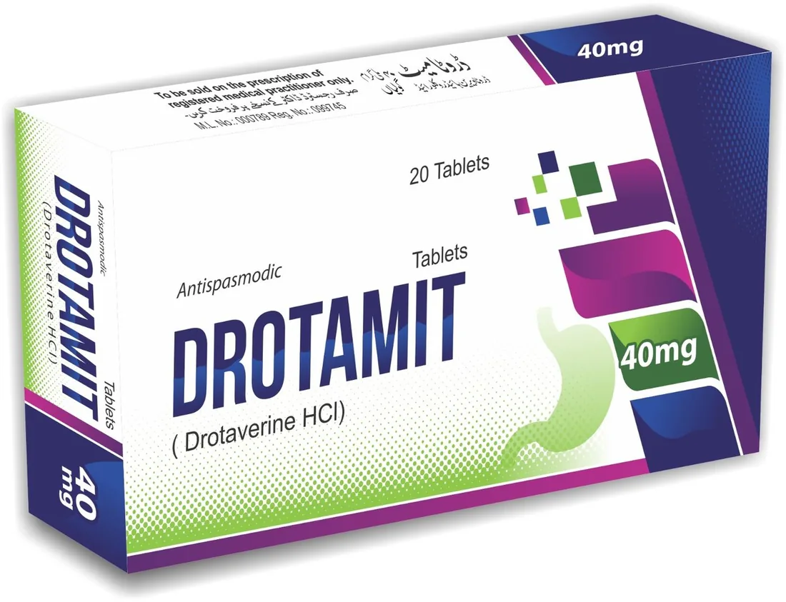 Drotamit Injection (Drotaverine HCI) strip pack – WIMITS Pharmaceuticals
