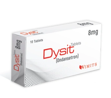 Dysit 8mg Tablet (Ondansetron) strip pack – WIMITS Pharmaceuticals
