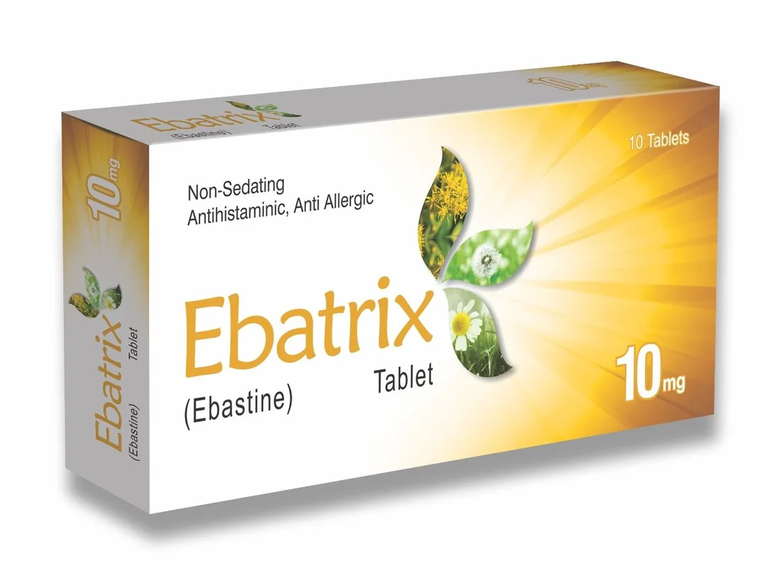 Ebatrix 10mg Tablet (Ebastine) strip pack – WIMITS Pharmaceuticals