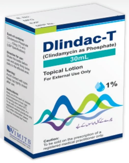Dlindac-T Lotion (Clindamycin as Phosphate.........1%) – Wimits Pharmaceuticals