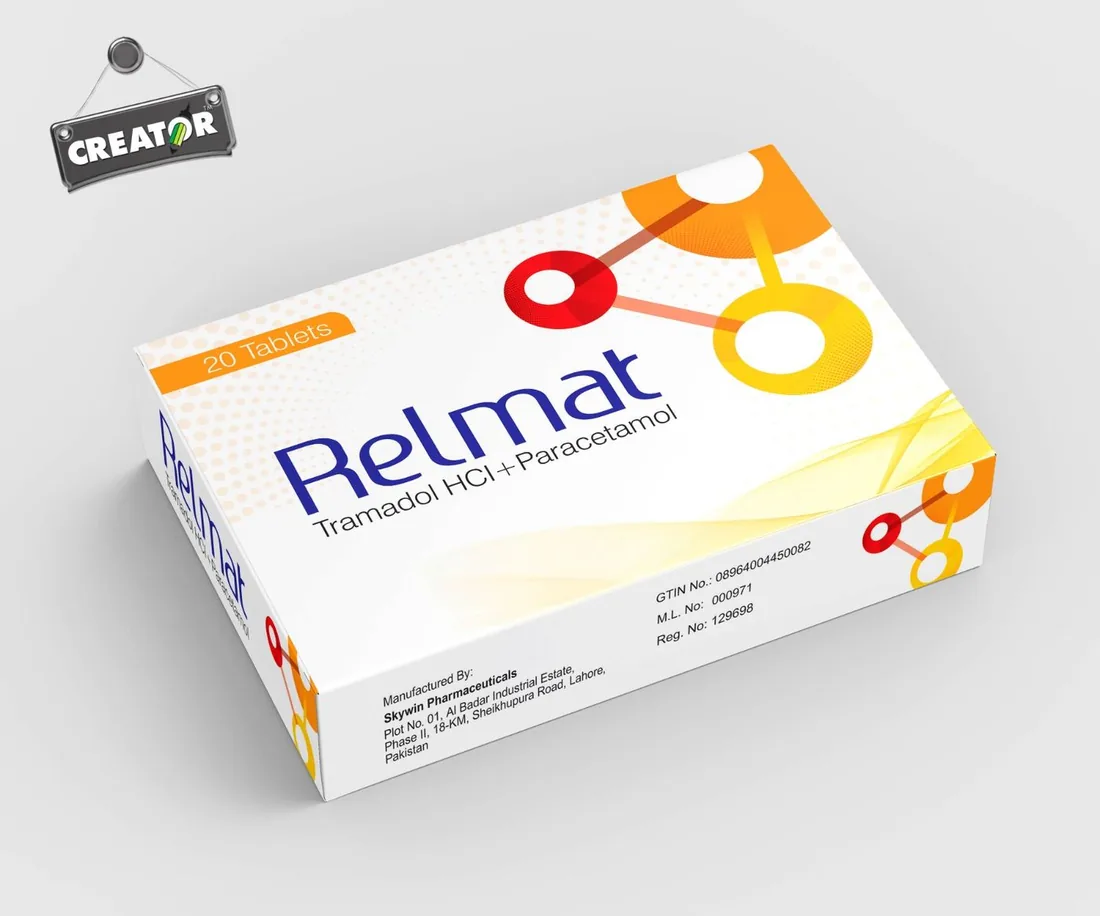 Relmat Tablet (Paracetamol) strip pack – WIMITS Pharmaceuticals