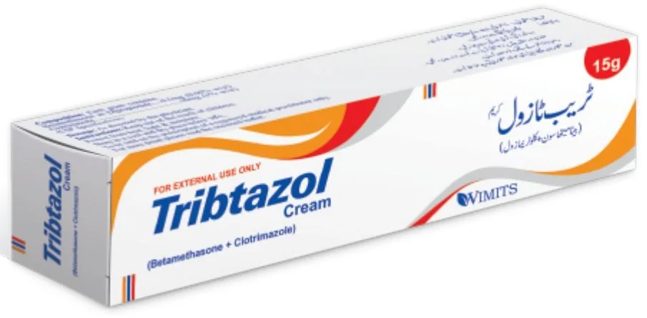 Tribtazol Cream (Betamethasone + Clotrimazole) – Wimits Pharmaceuticals