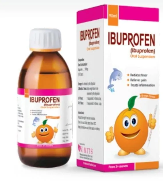 Ibuprofen Oral Suspension (Ibuprofen........................100 mg/5 ml) – Wimits Pharmaceuticals