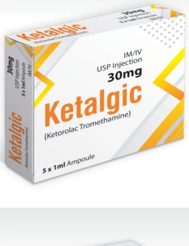 Ketalgic Injection (Ketorolac Tromethamine.......30 mg/ml) – Wimits Pharmaceuticals