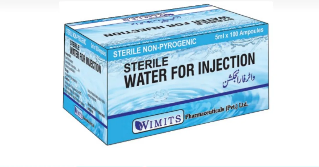 Sterile Water for Injection (Sterile Non-Pyrogenic Water..5 ml) – Wimits Pharmaceuticals