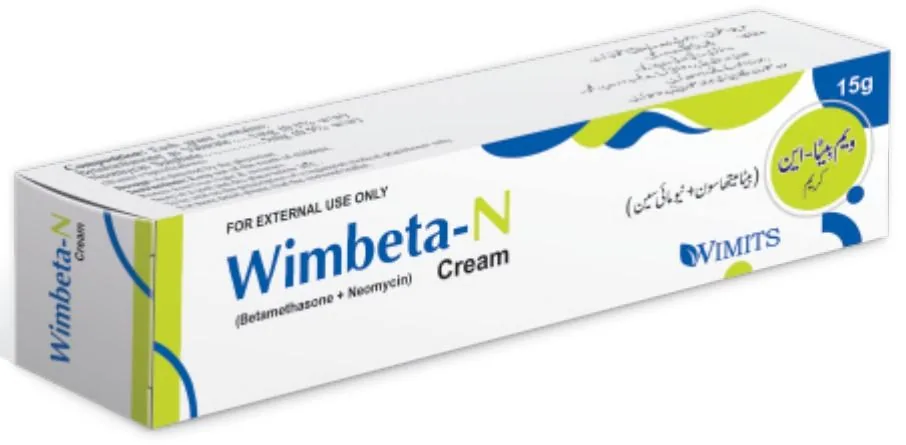 Wimbeta-N Cream (Betamethasone + Neomycin) – Wimits Pharmaceuticals