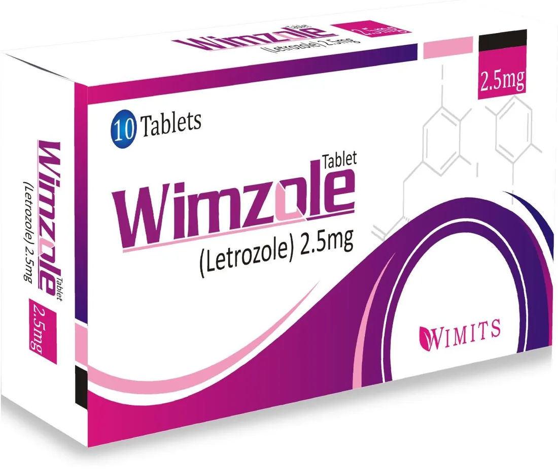 Wimzole 2.5mg Tablet (Letrozole) strip pack – WIMITS Pharmaceuticals